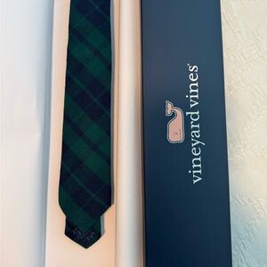 New Vineyard Vines Boys' Blackwatch Flannel Tie